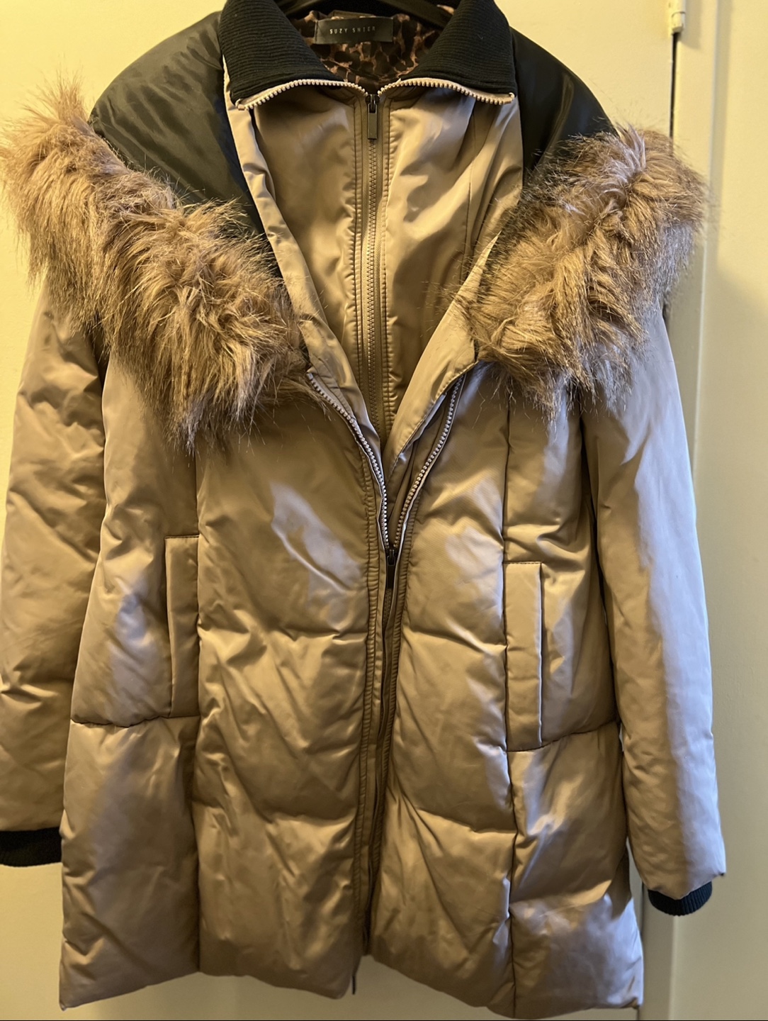 Puffer Coat with Hood