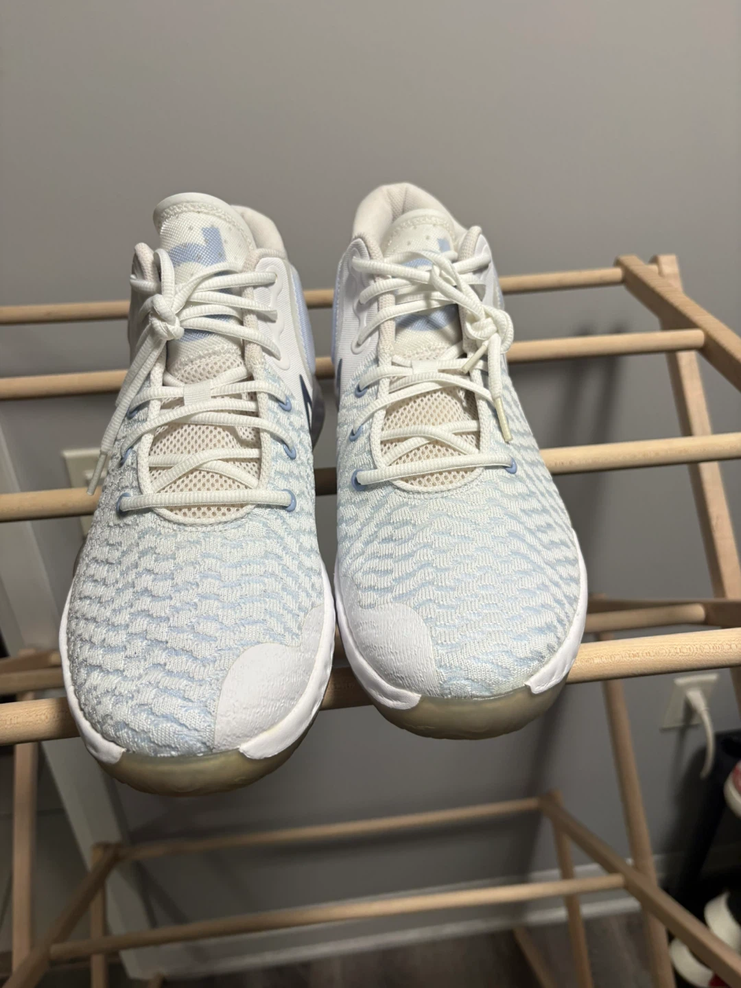 Nike KD 15 Basketball Shoes White/Ice Blue