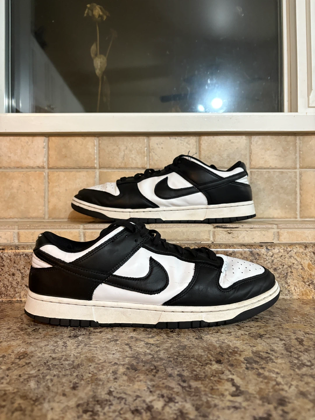 Nike Dunk Low Black White Sneakers