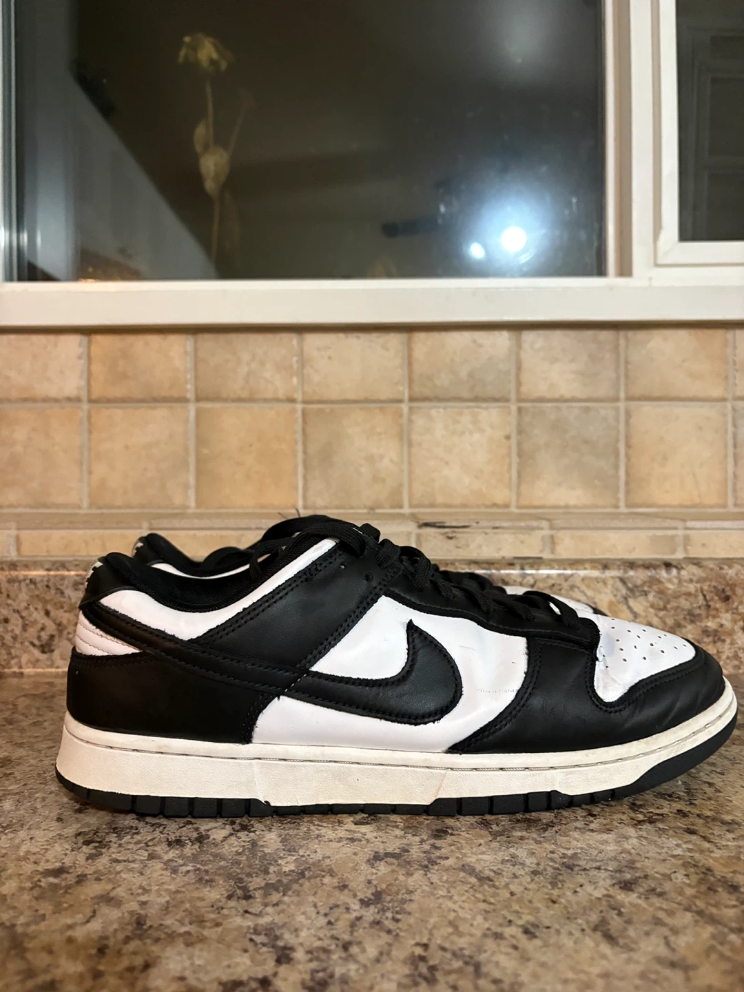 Nike Dunk Low Black White Sneakers - photo 5