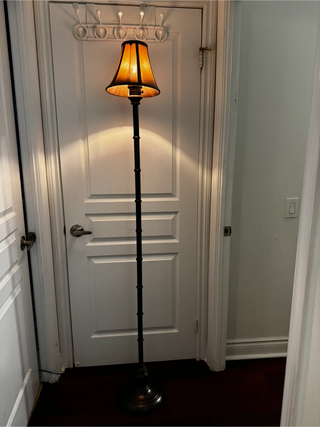 Floor Lamp with Frosted Shade