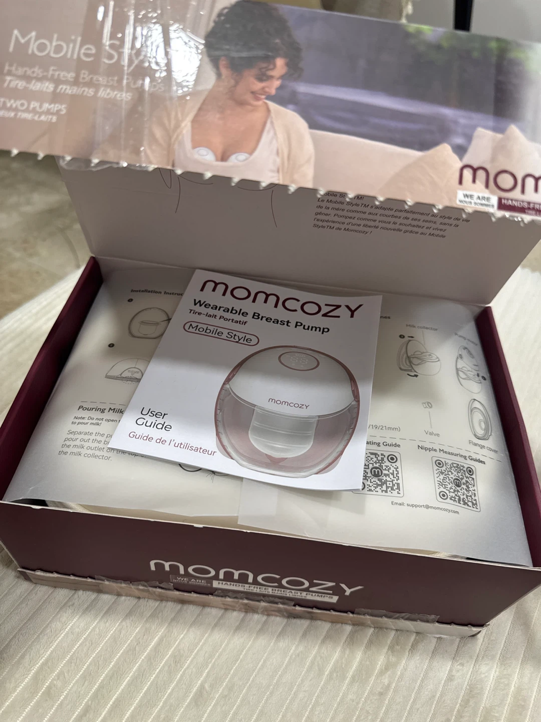 Momcozy Mobile Style Hands-Free Breast Pumps M6 - photo 2