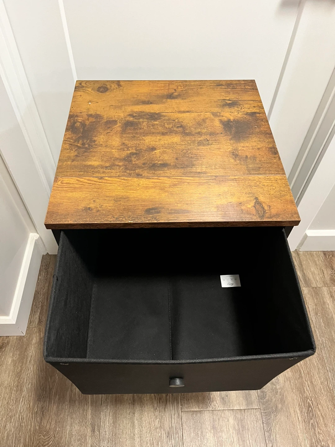 Rolling Cabinet with Wood Top - photo 3