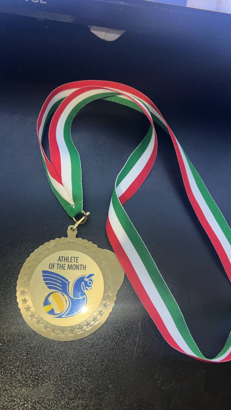 Volleyball Athlete of the Month Medal - photo 2