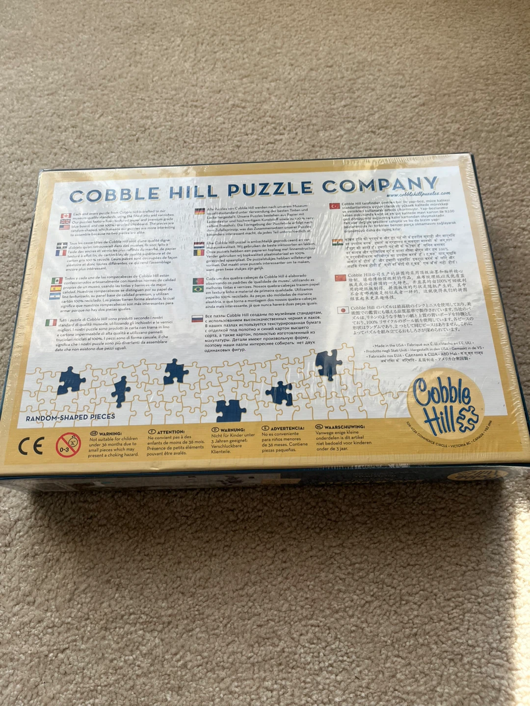 Cobble Hill Hockey Drills 500 Piece Puzzle - photo 3