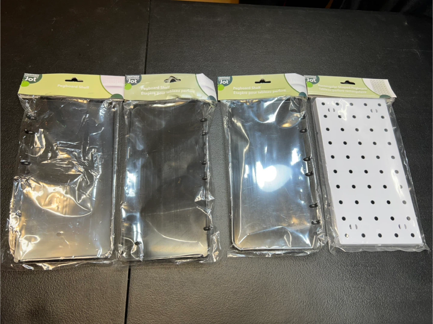 Jot Rectangular Shaped Pegboard