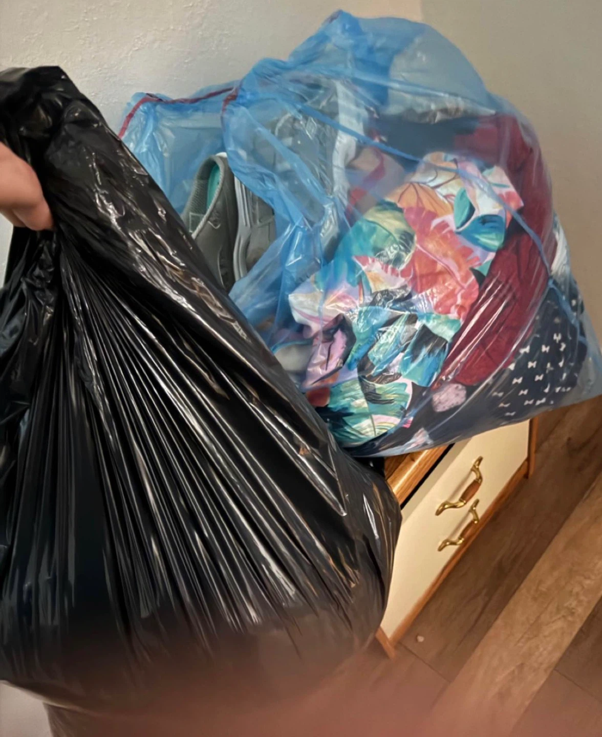 2 bags plus size clothing