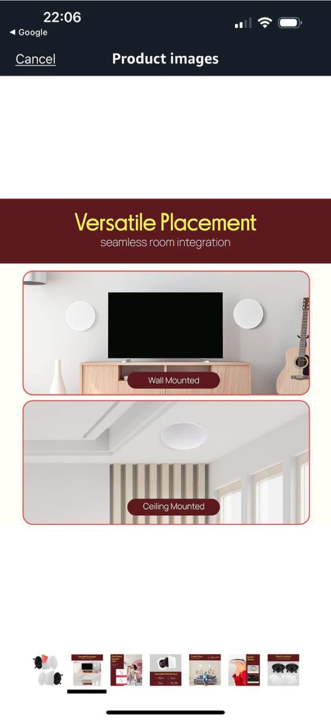 Pyle 10” In-Ceiling / In-Wall Speakers – Pair (2 pcs) - photo 3