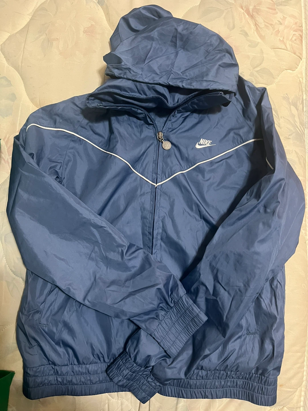 Nike Blue Windbreaker Jacket Size S