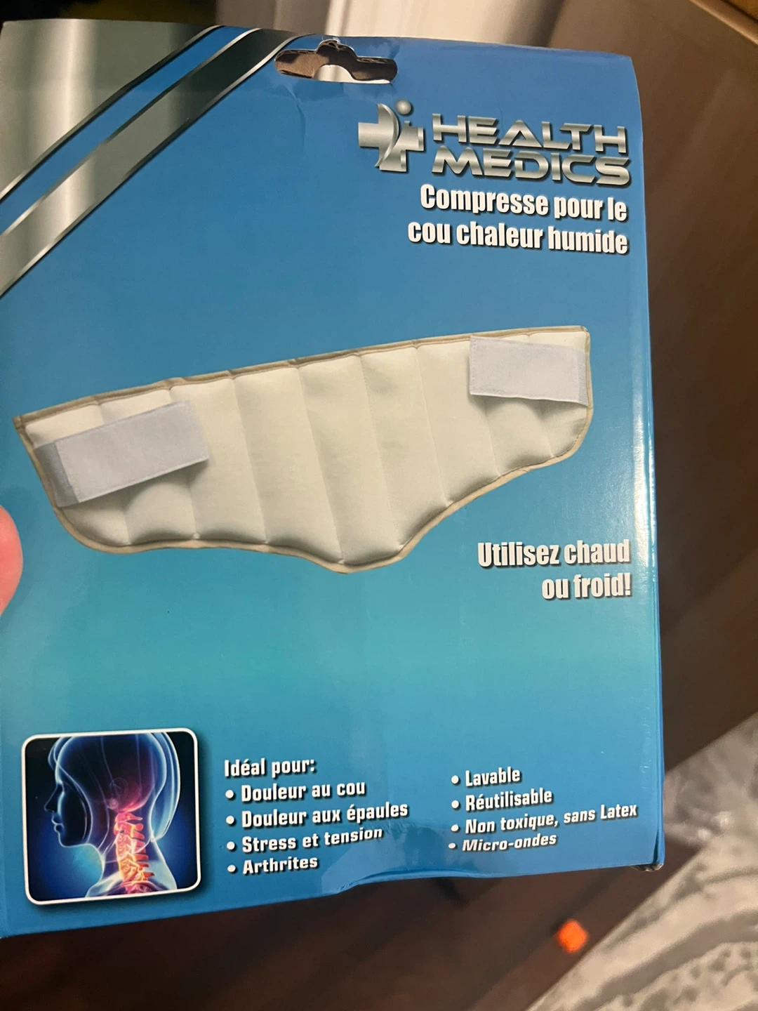 Health Medics Moist Heat Neck Wrap - photo 4
