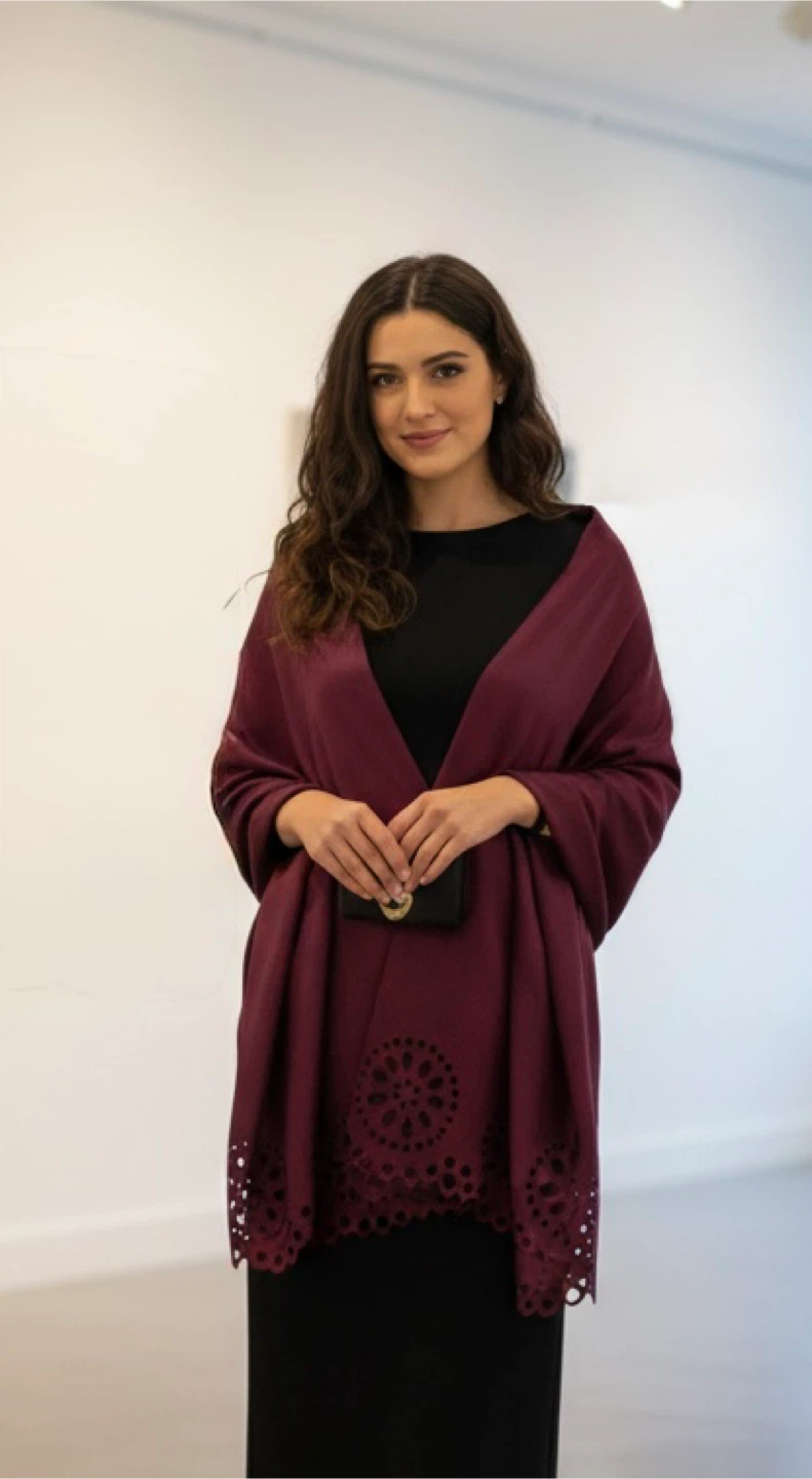 Striped Pleated shawls - Buy 1 Get 1 - photo 2