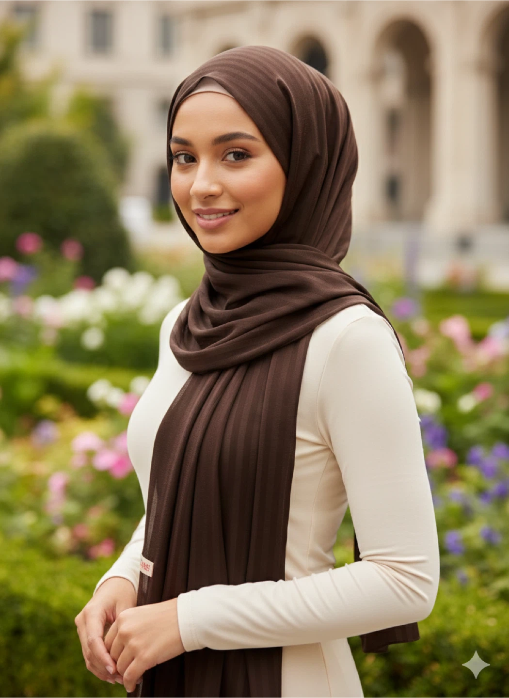 Striped Pleated shawls - Buy 1 Get 1 - photo 3