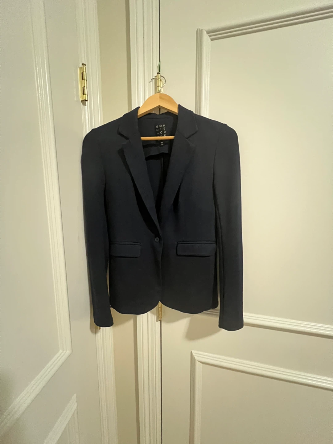 Sophie Grace  Blazer - Navy Blue