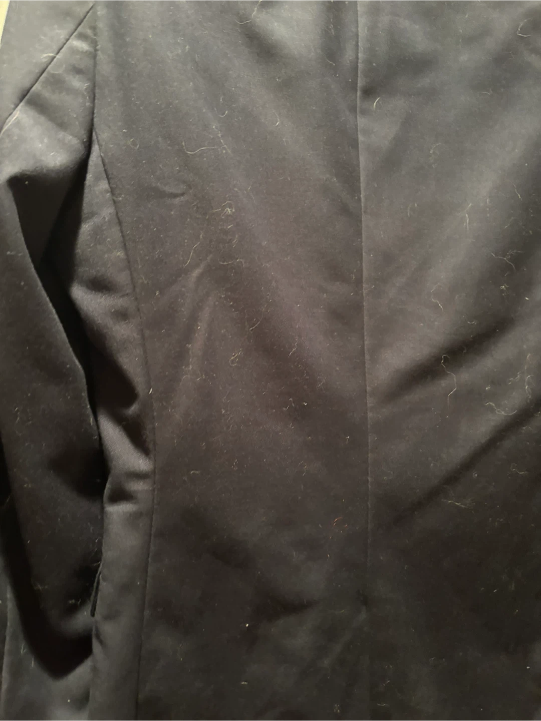 H&M Men's Navy Blue Slimfit Blazer, size 46 - photo 5
