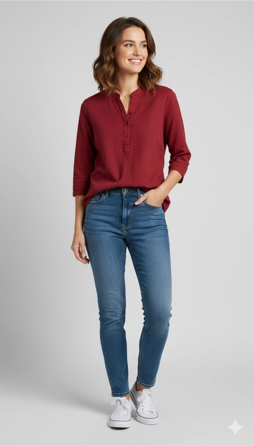 Women's Shirt style Tops - photo 3