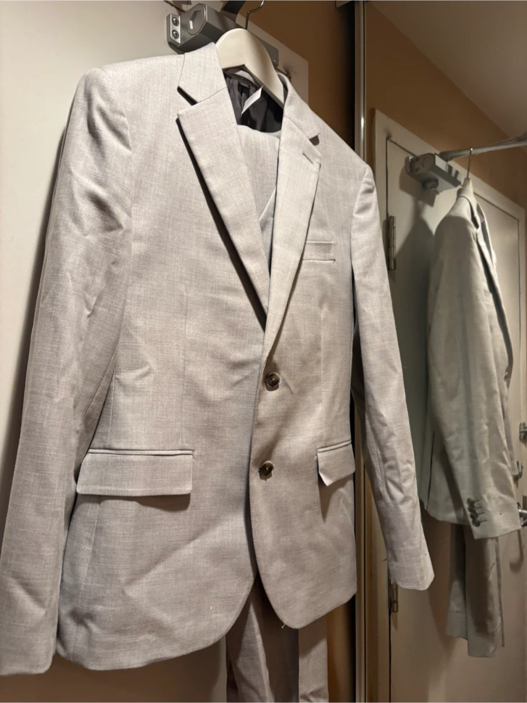 Bew RW&Co Slimfit Light Grey 3-Piece Suit