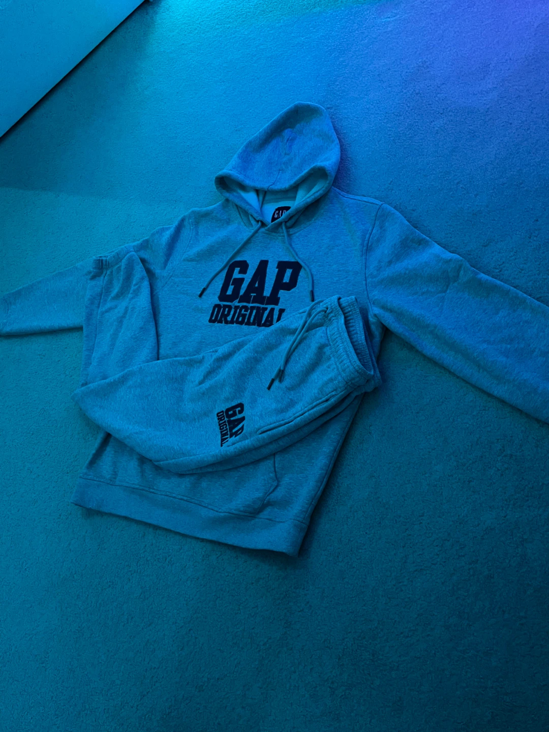 Gap Grey Hoodie and Sweatpants Set