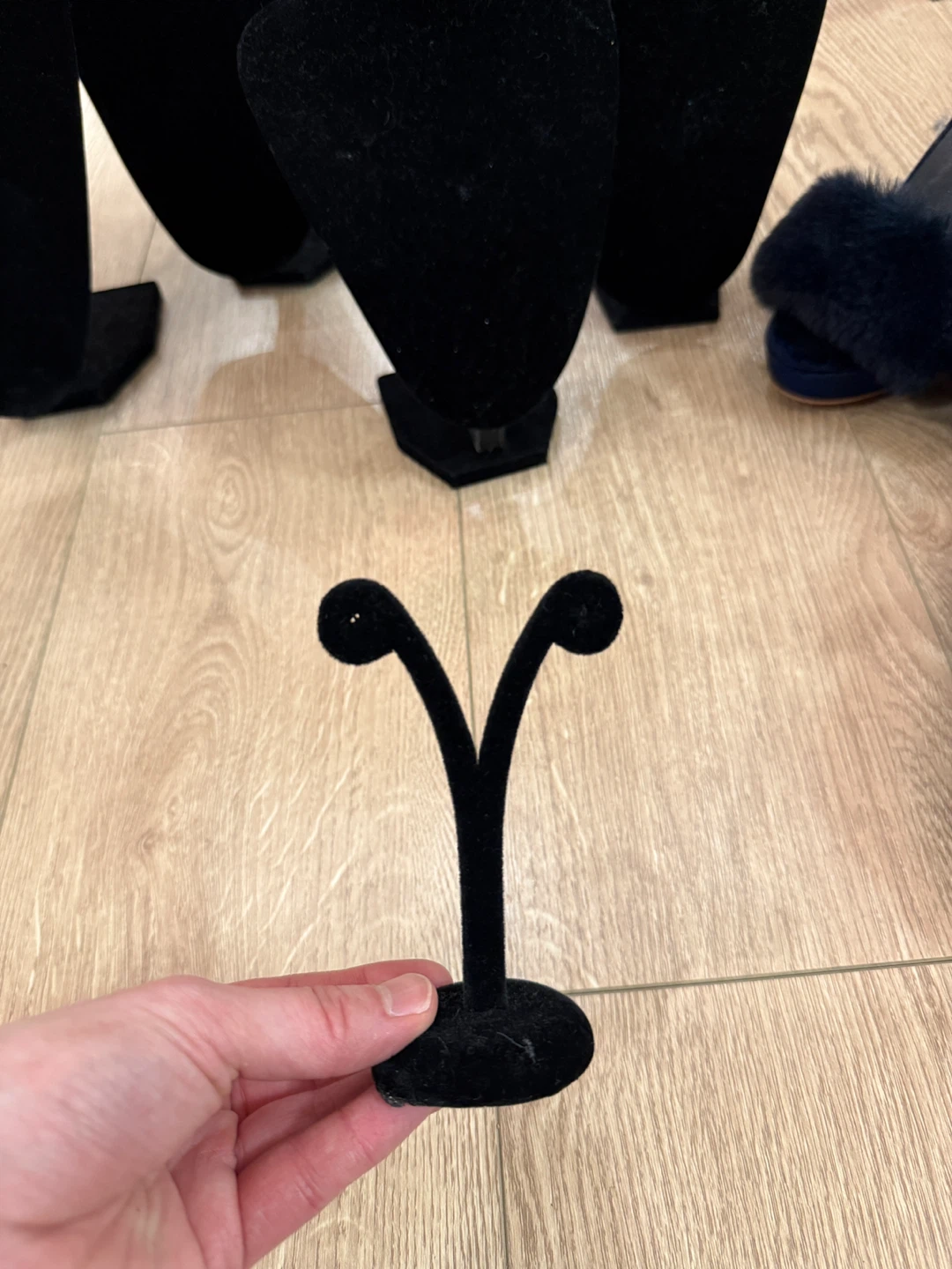 Black Velvet Necklace Displays - photo 4