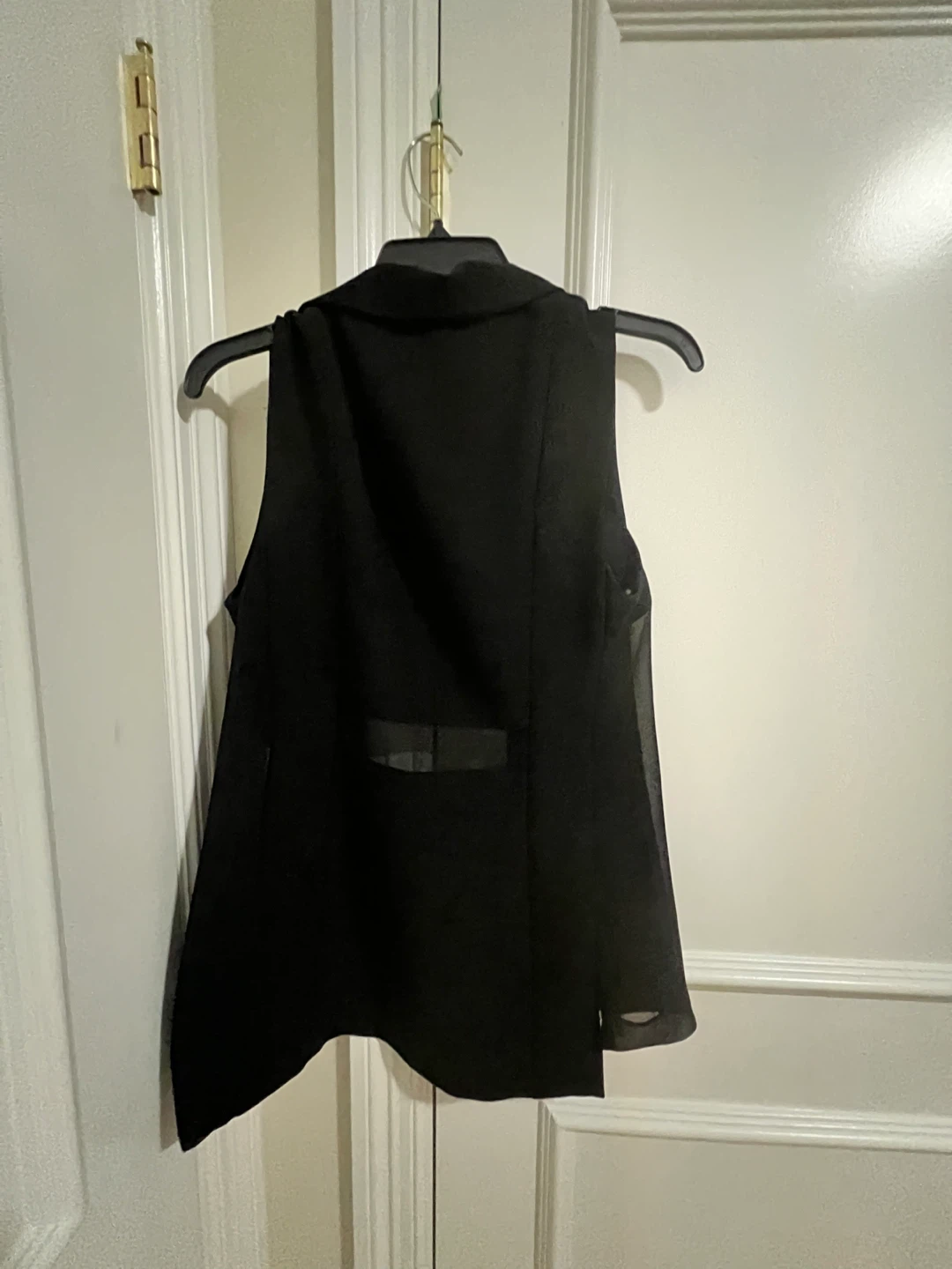 Zara Basic Black Sleeveless Vest - photo 2