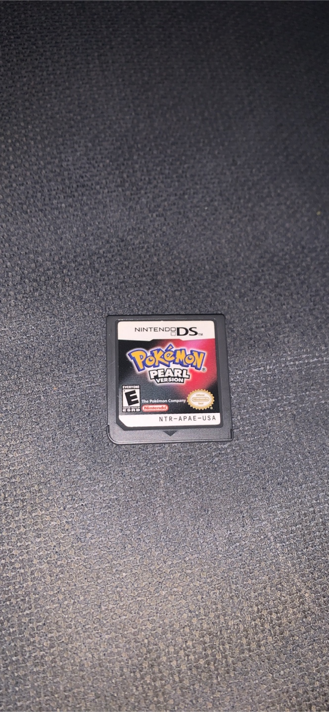 Nintendo DS Pokemon Pearl Version Game Cartridge