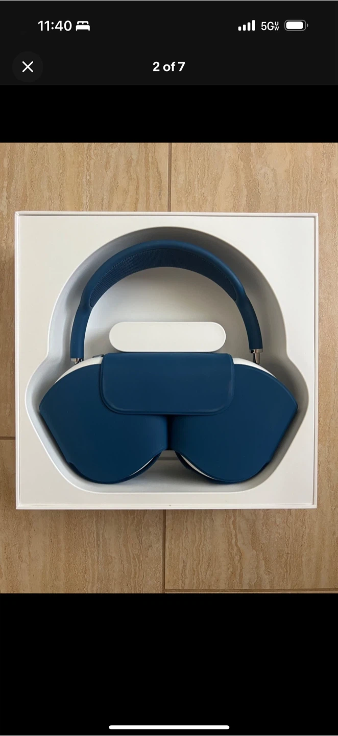 Apple AirPods Max with Smart Case Blue - photo 2
