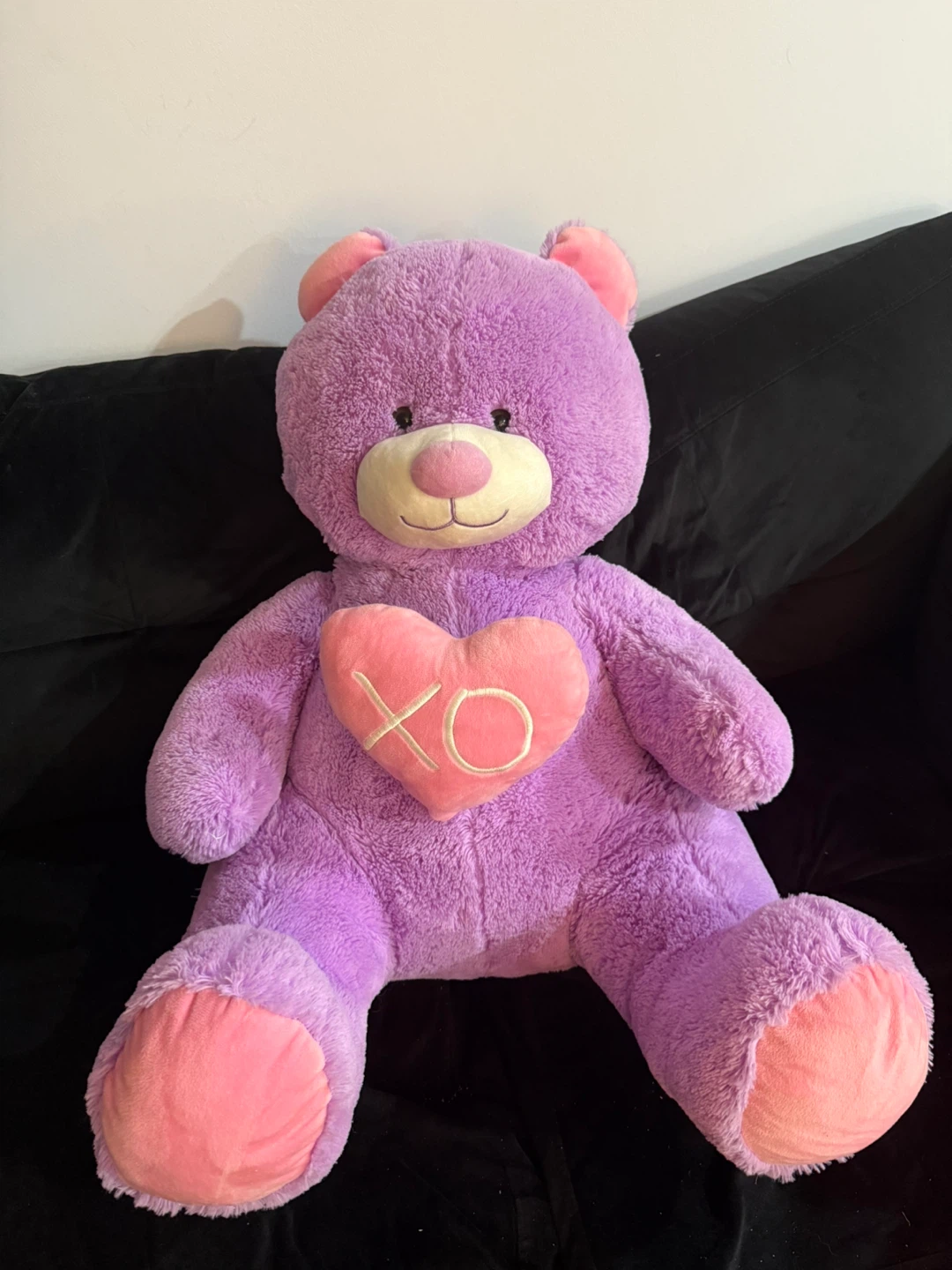 Large Purple Teddy Bear