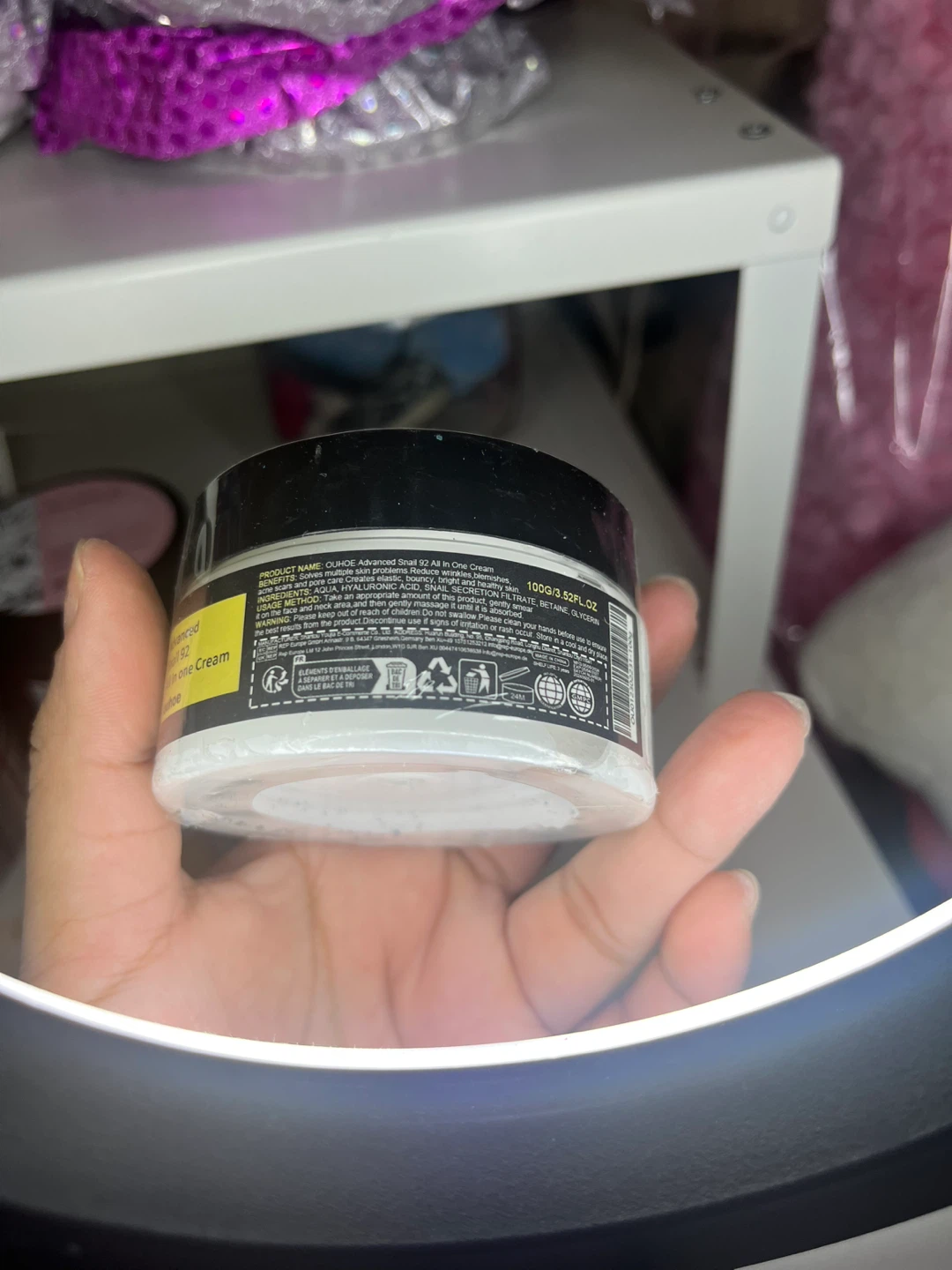 Snail mucin face cream - photo 2