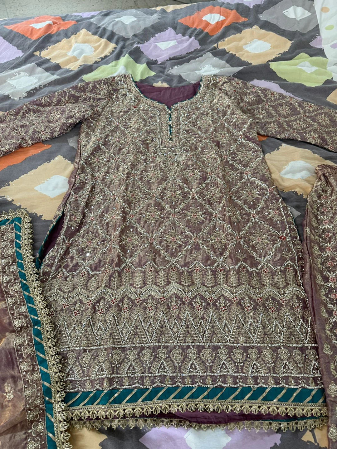 Embellished Women's sharara  Set