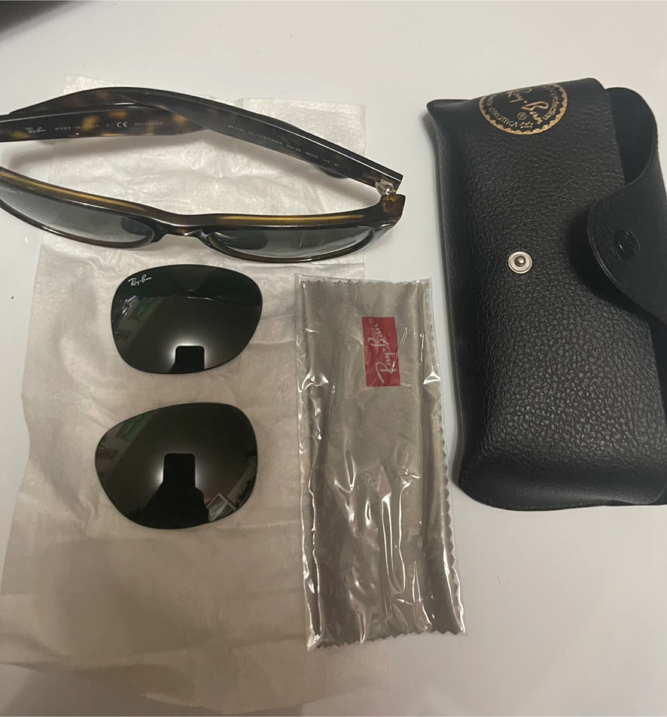 Ray-Ban P RB2132 New Wayfarer Sunglasses