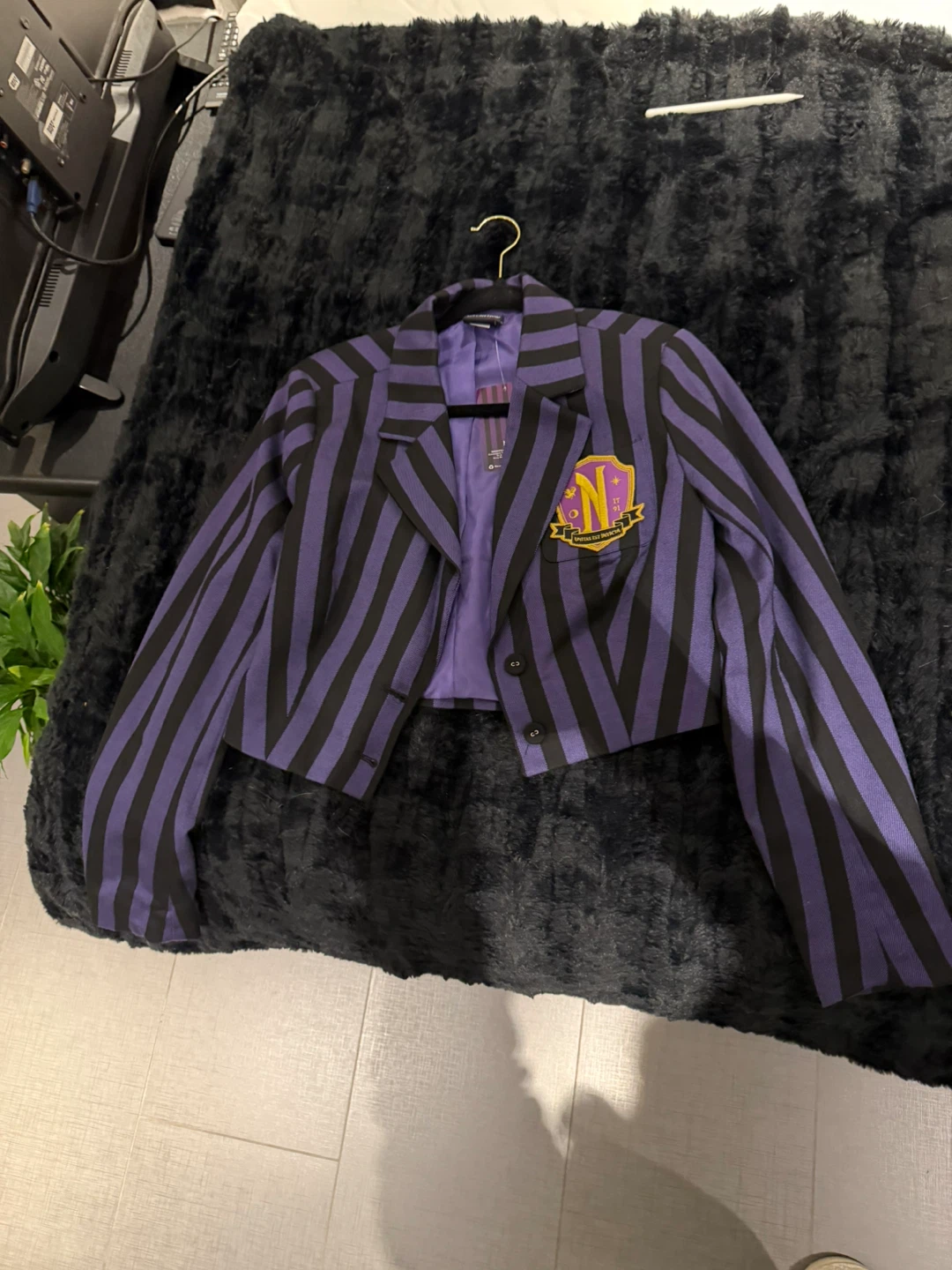Wednesday Enid Blazer Nevermore Halloween Costume