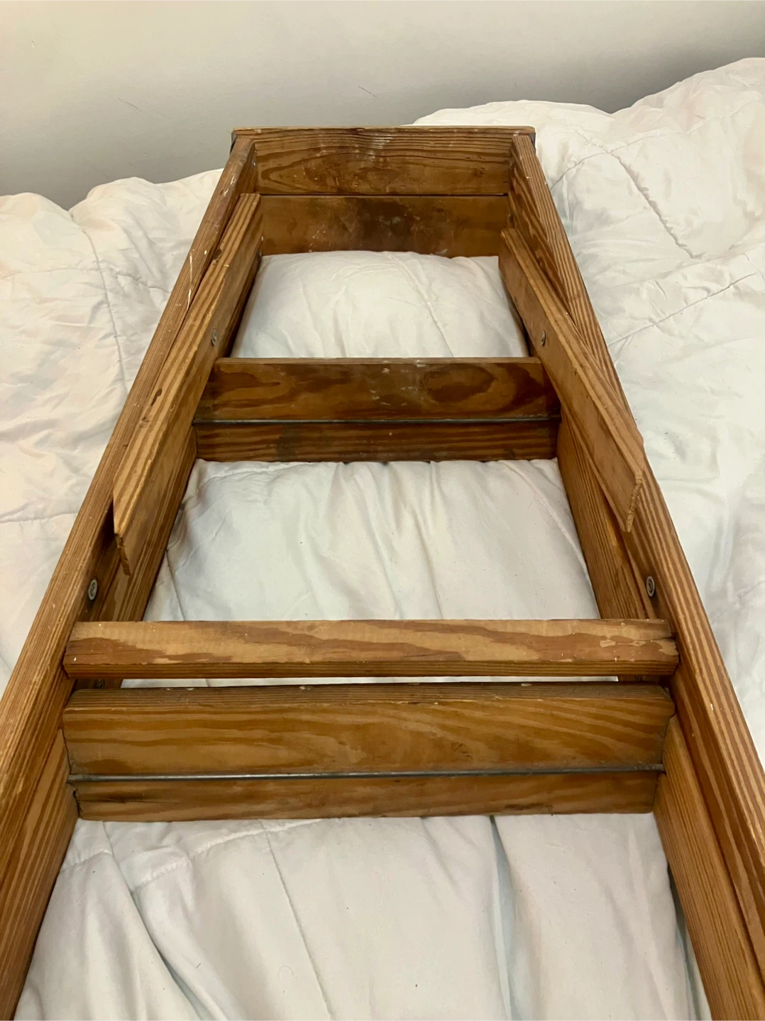 4’ Wooden Ladder - Works Well - photo 5