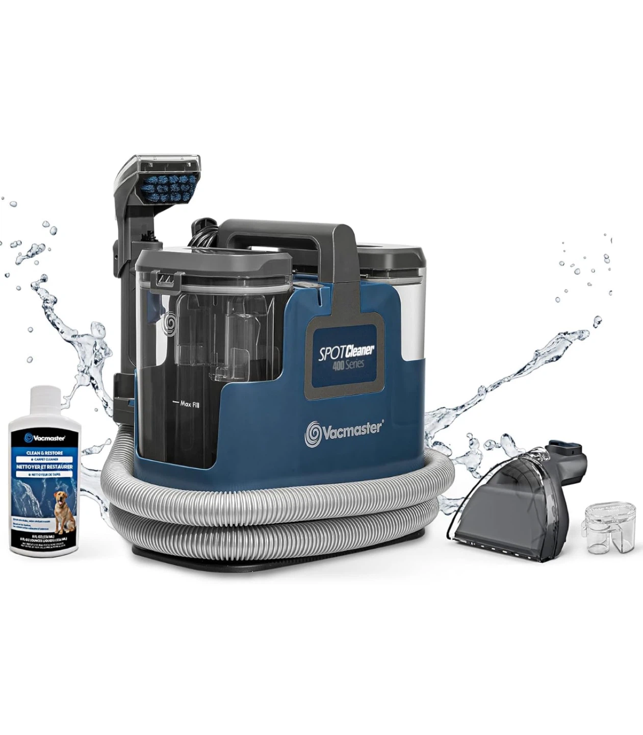 Vacmaster SPOT Cleaner 400 Series Portable Carpet Cleaner