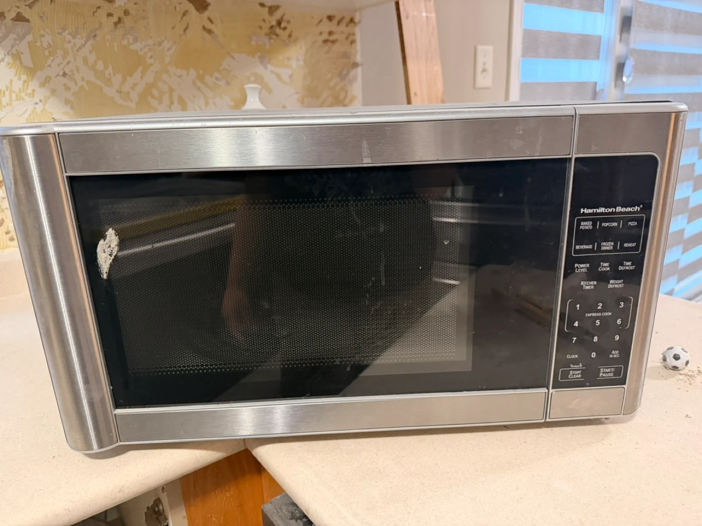 Hamilton Beach Stainless Steel Microwave