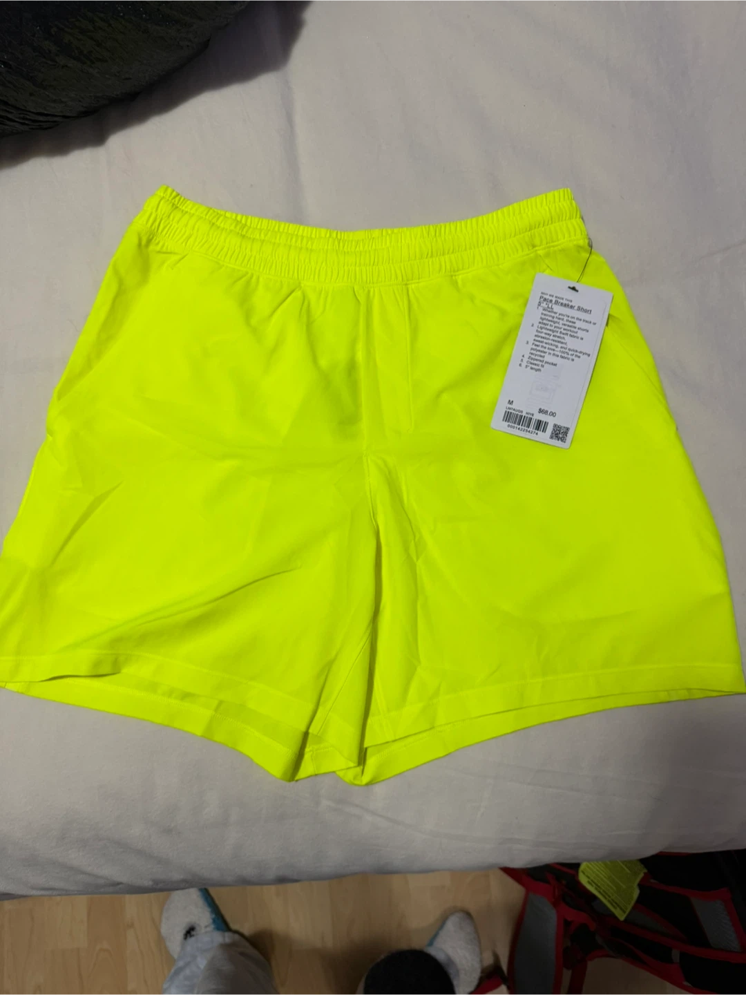 Lululemon Pace Breaker Short 5" Liner M