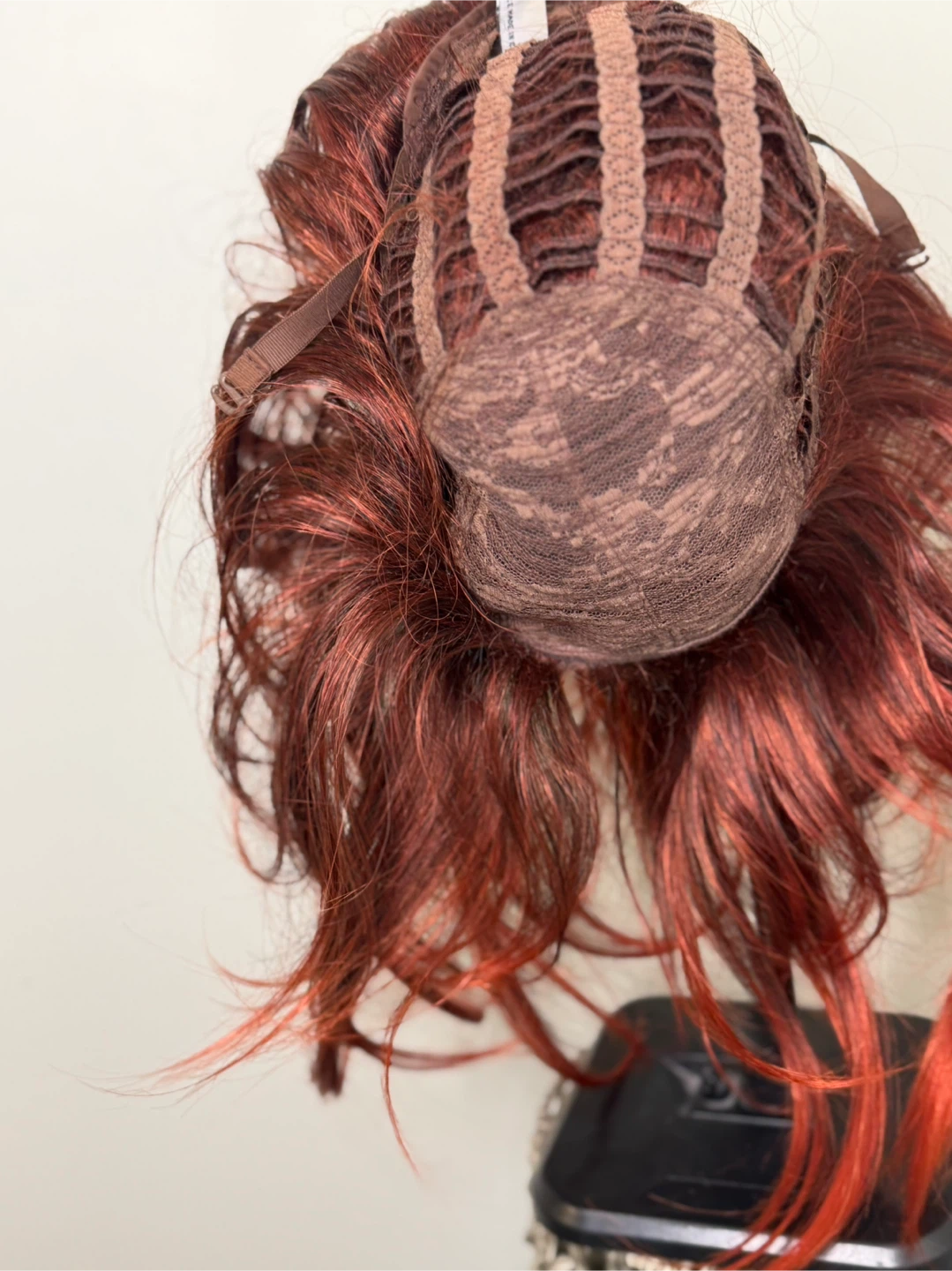 Auburn Red Layered Synthetic Wig – Natural Movement - photo 4