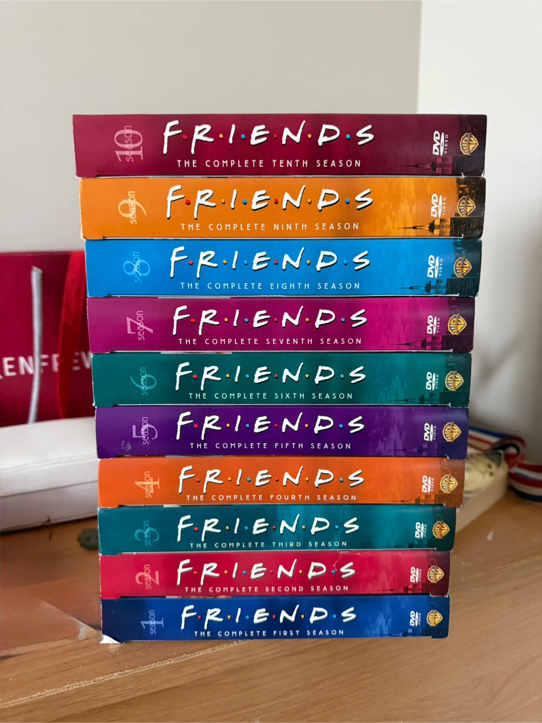 FRIENDS: Complete DVD set. Seasons 1-10