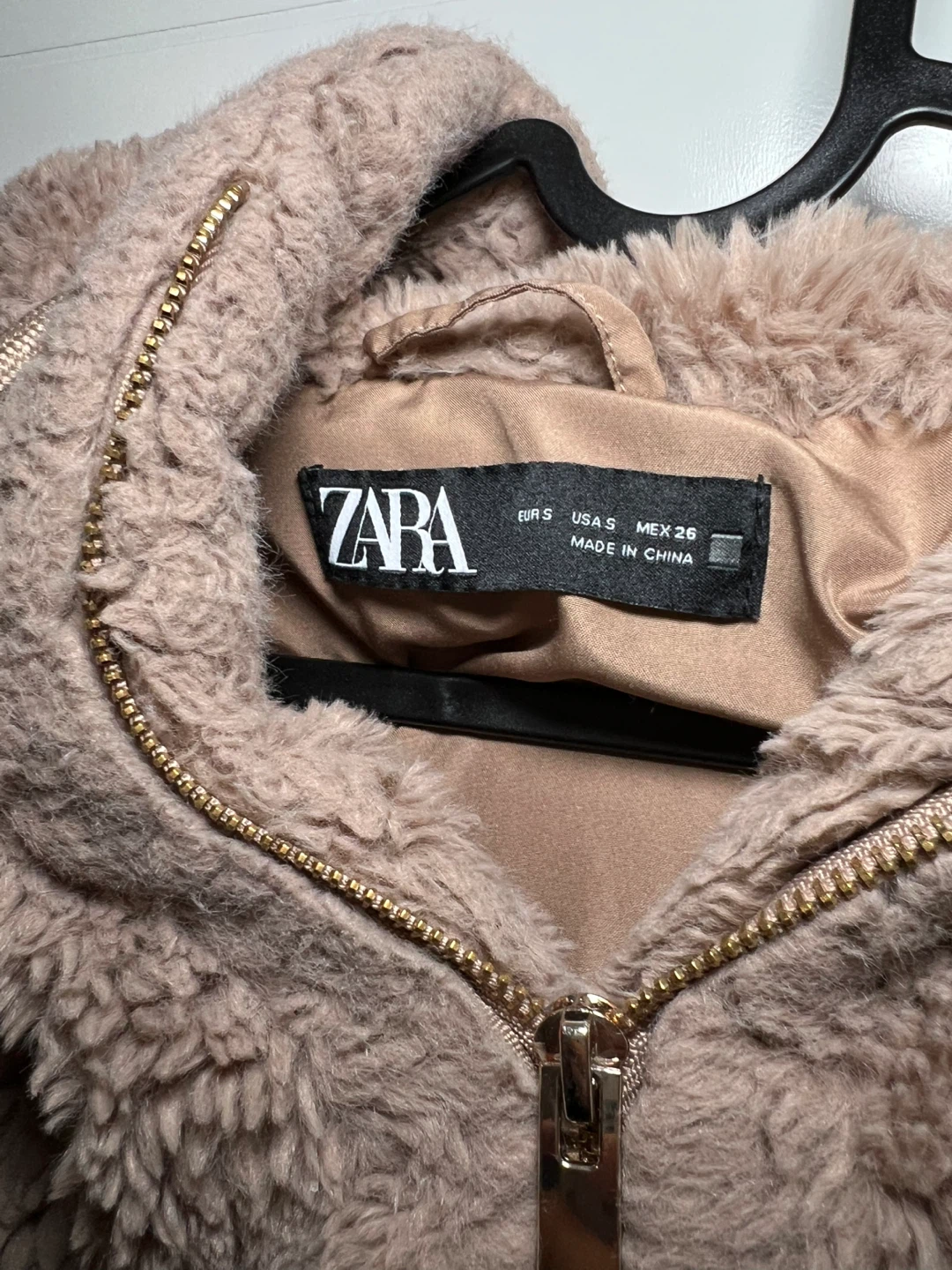 ZARA Teddy Fleece Bomber Jacket - photo 2