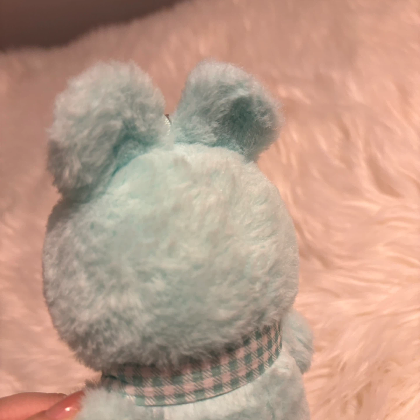 Lulu Pig Aqua Plush Piggy Keychain Charm - photo 5
