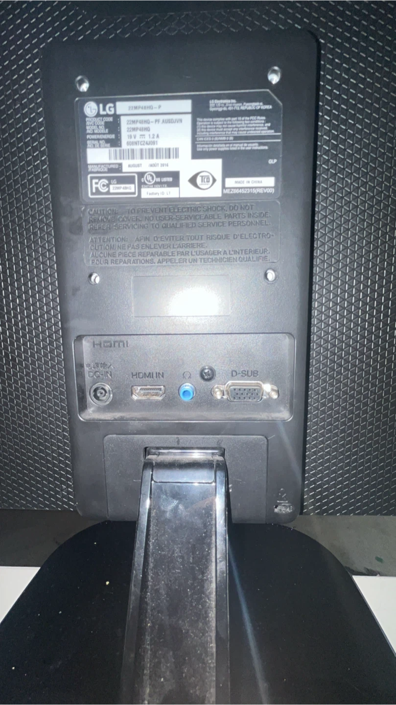 LG 22MP48HQ-P Monitor - photo 3