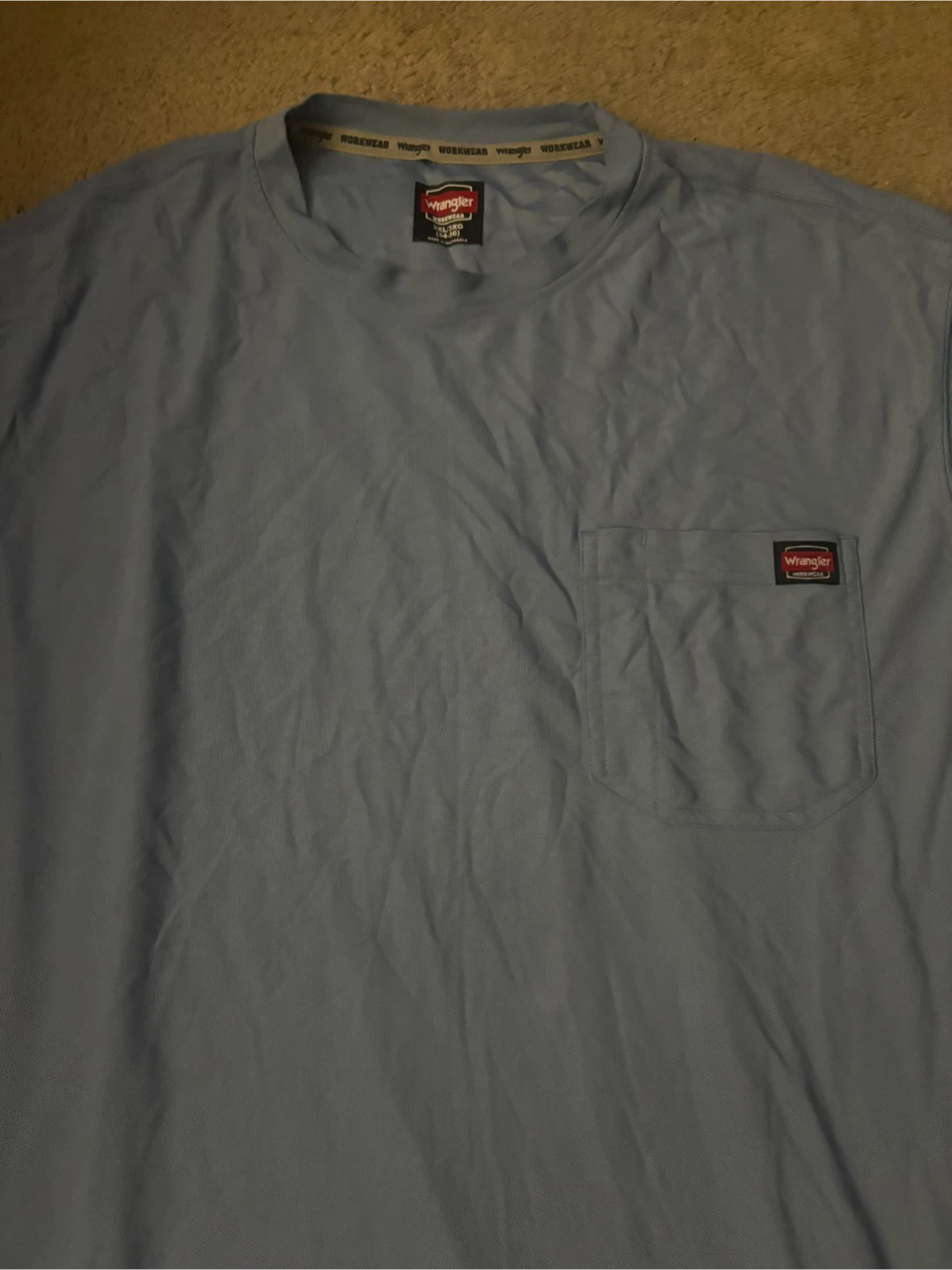 Wrangler Workwear Blue Polo Shirt - 3XL - photo 2