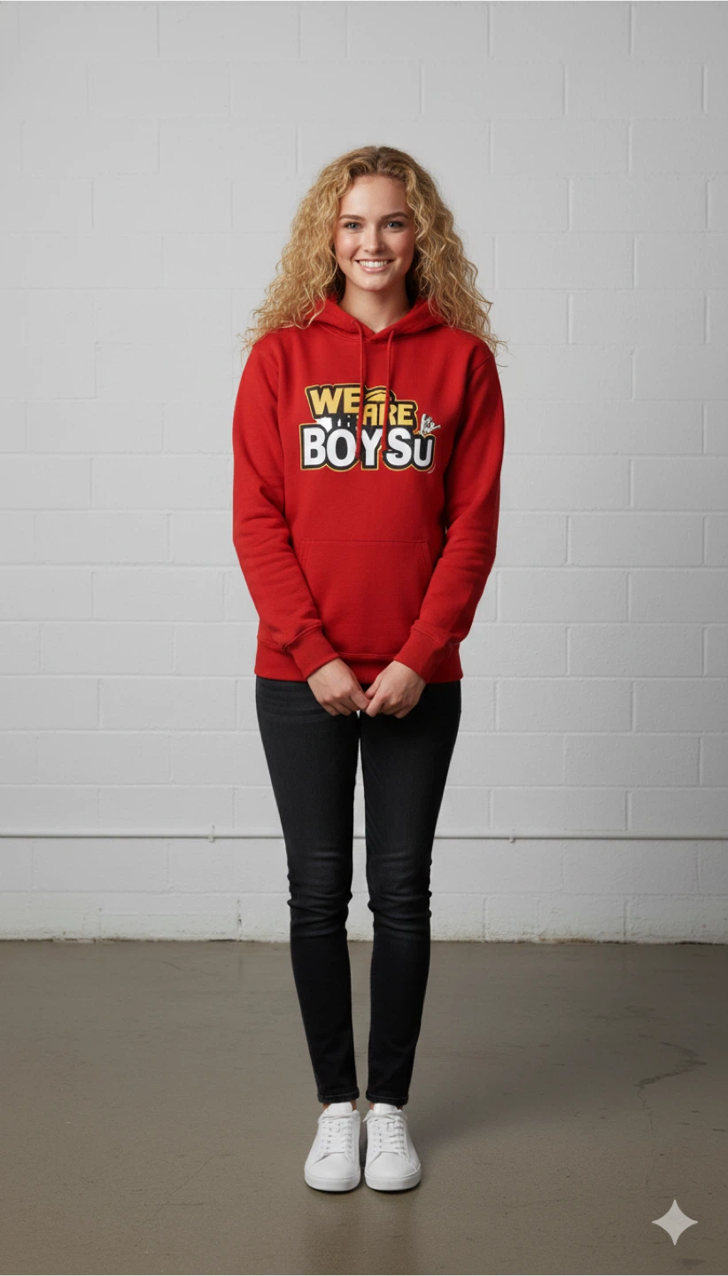 Red "We Are Boys" Hoodie - photo 2