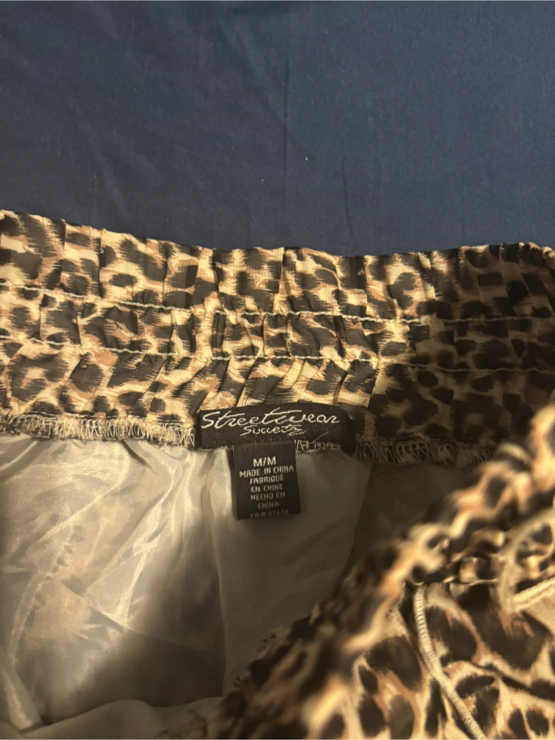 Streetwear Society Leopard Print Ruffle Skirt Size M - photo 2