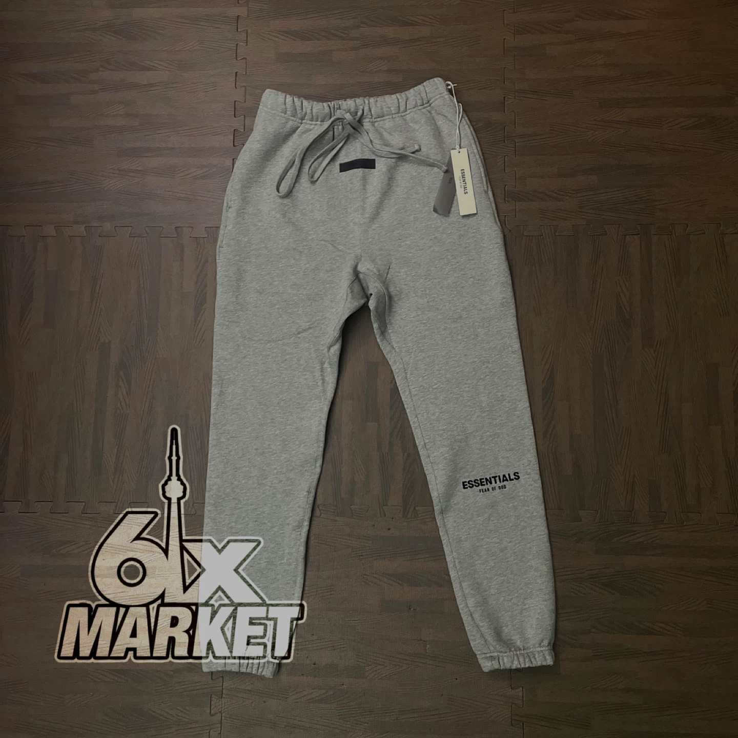 Fear Of God Essentials Sweatpants | Dark Oatmeal | SS22
