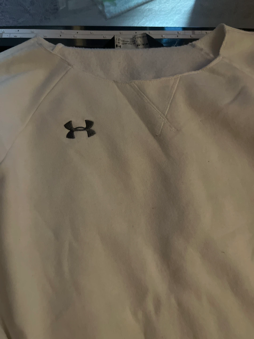 Under Armour White Sweatshirt - photo 2