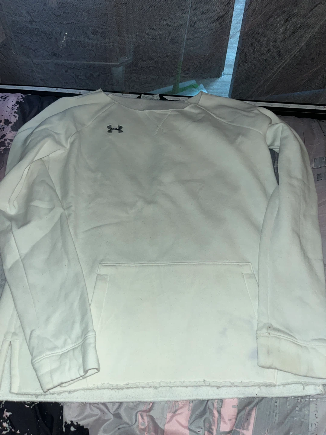 Under Armour White Sweatshirt