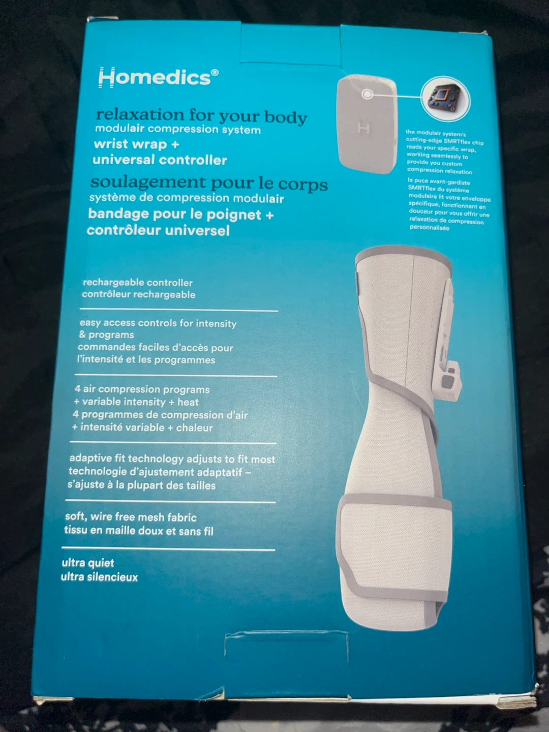 HoMedics Modulair Compression System Wrist Wrap - photo 4