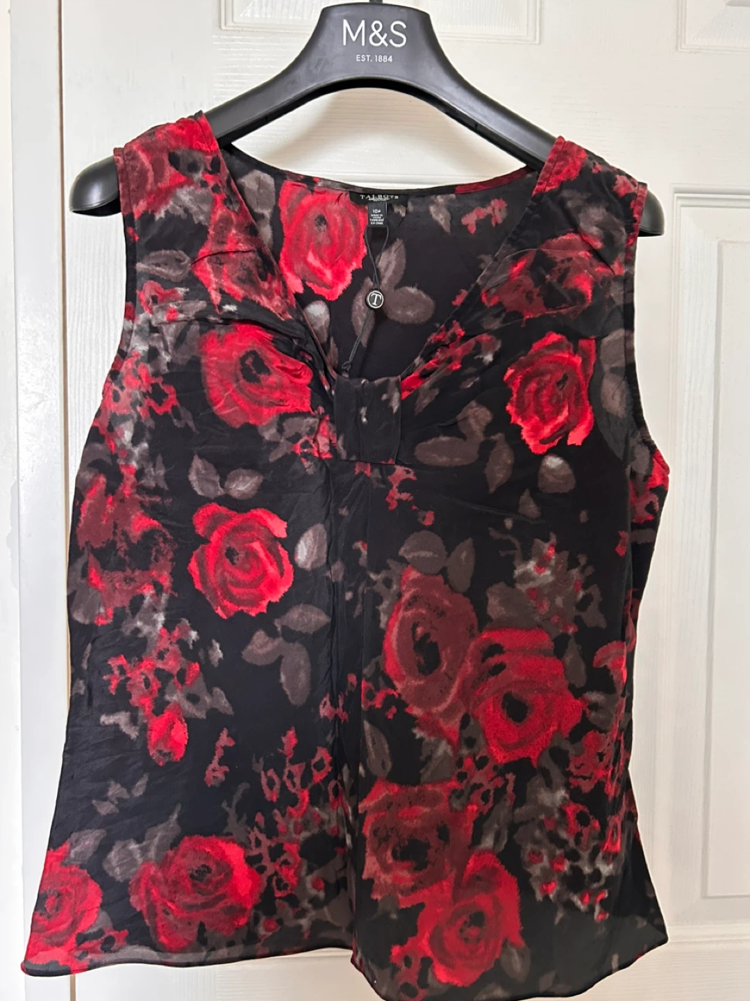 Talbots Silk Sleeveless Top Size 10P