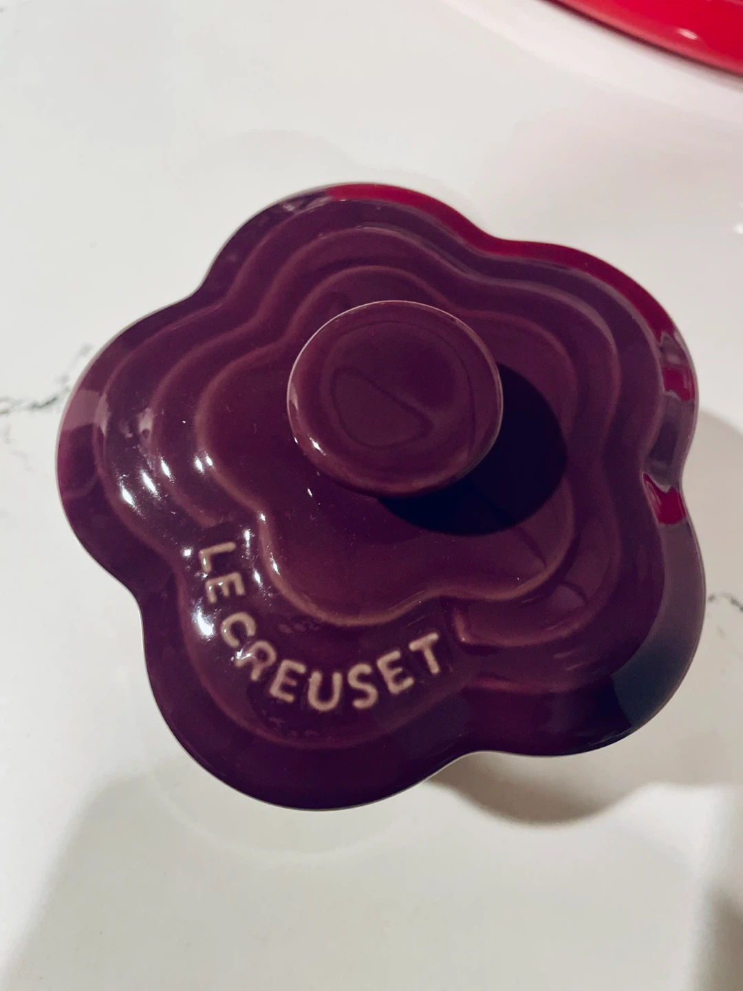 Le Creuset Flower Ramekin Dish