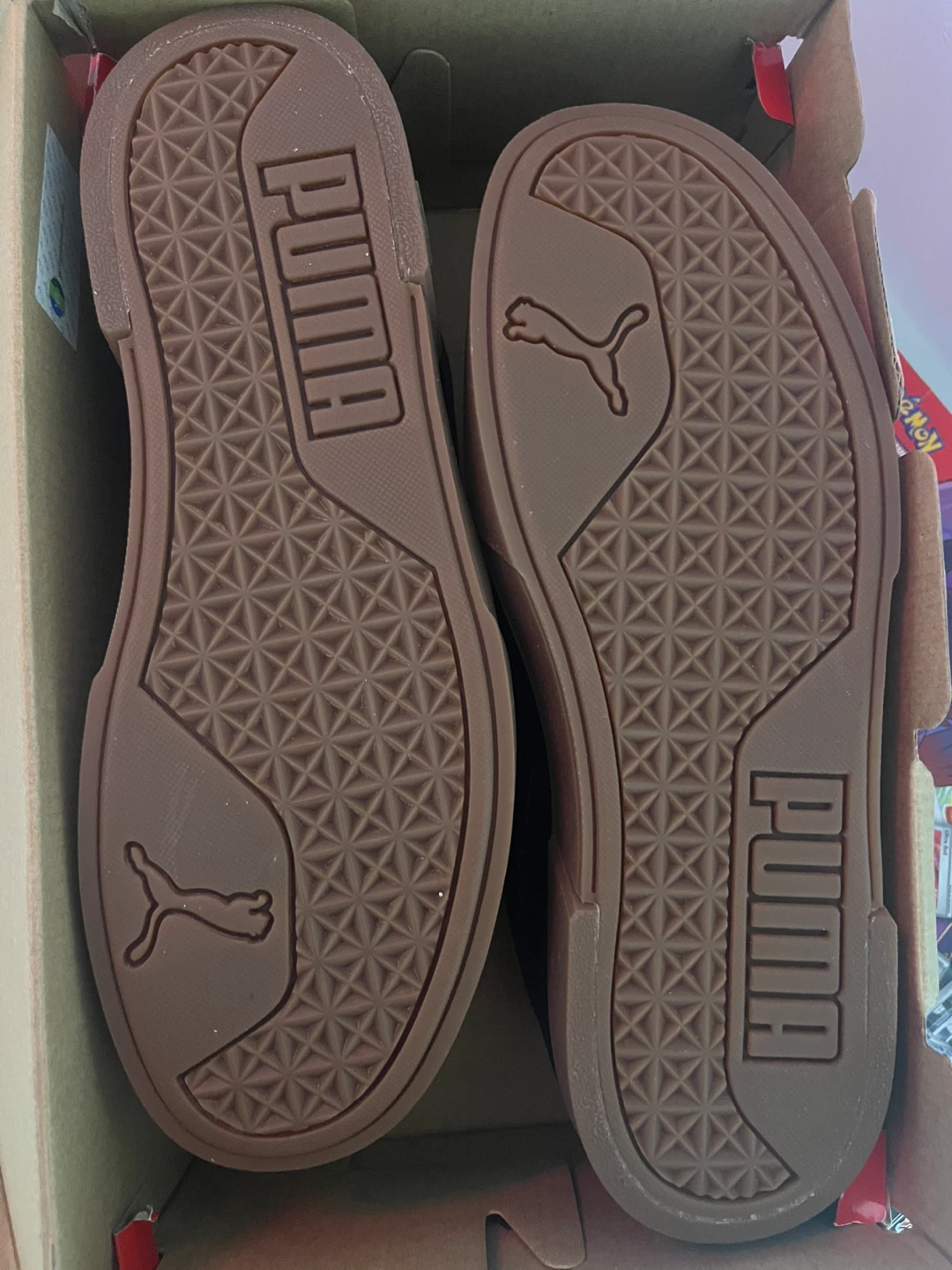 Puma C-Rey SD Black Gum Sneakers comes with box - photo 5