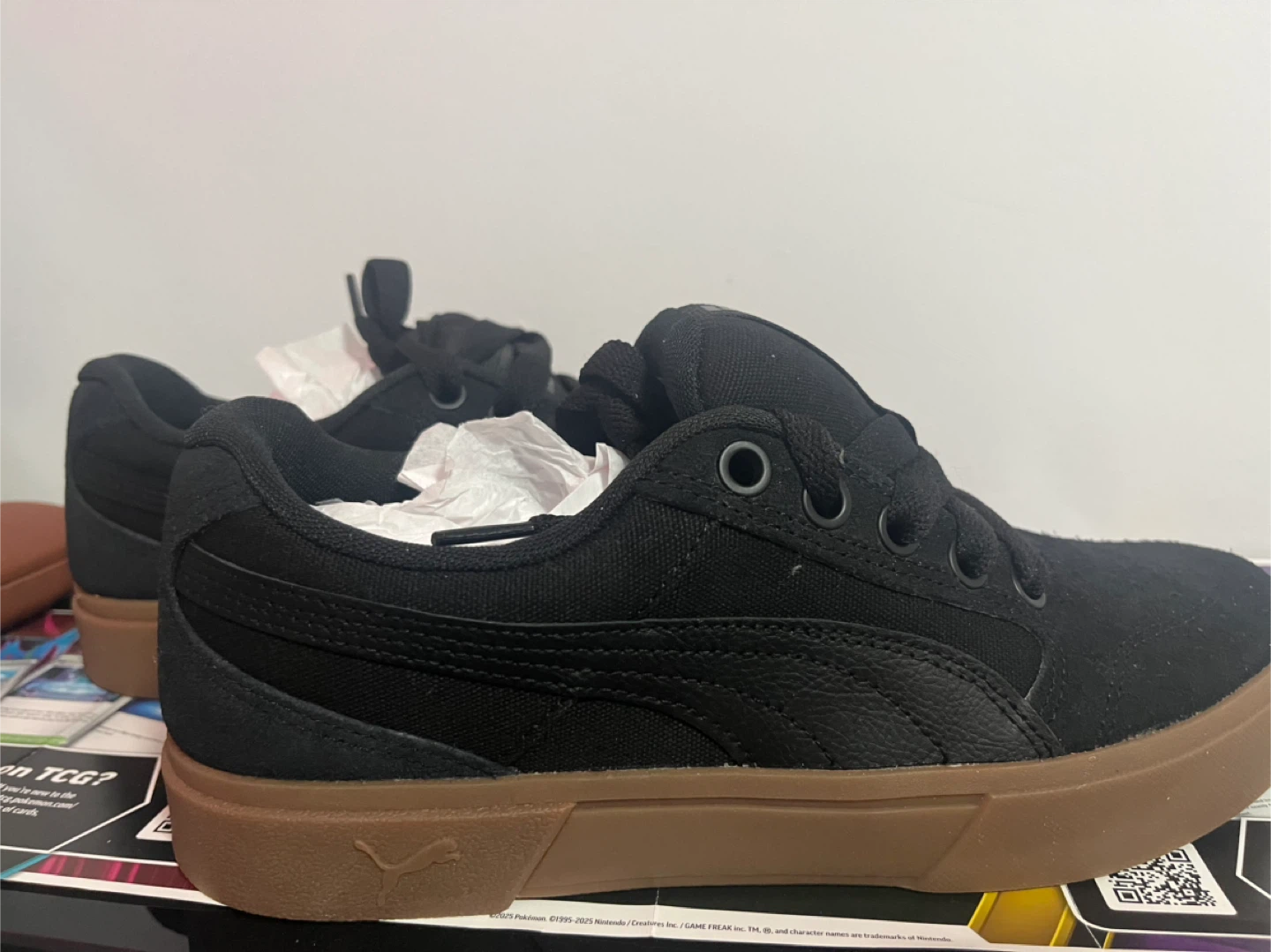 Puma C-Rey SD Black Gum Sneakers comes with box - photo 4